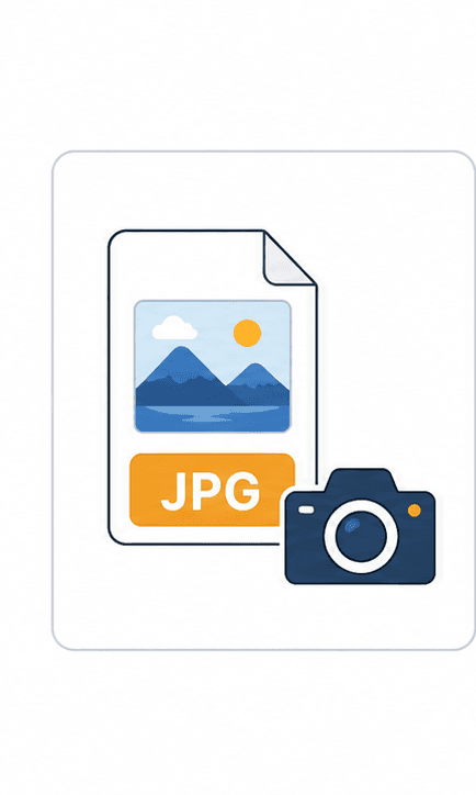 JPG Compressor support illustration showing jpg photo source