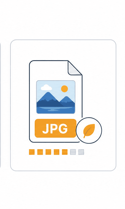 JPG Compressor support illustration showing compact jpg result
