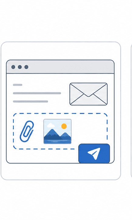JPG Compressor support illustration showing upload-ready preview