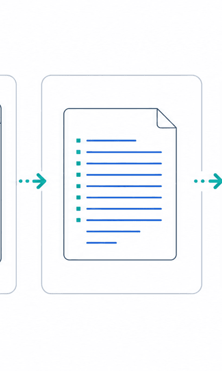 Image to Text (OCR) support illustration showing extracted copy