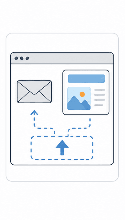 PNG to JPG Converter support illustration showing publishing preview