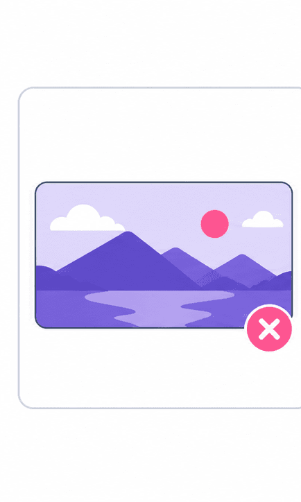 Instagram Post Resizer support illustration showing original photo frame