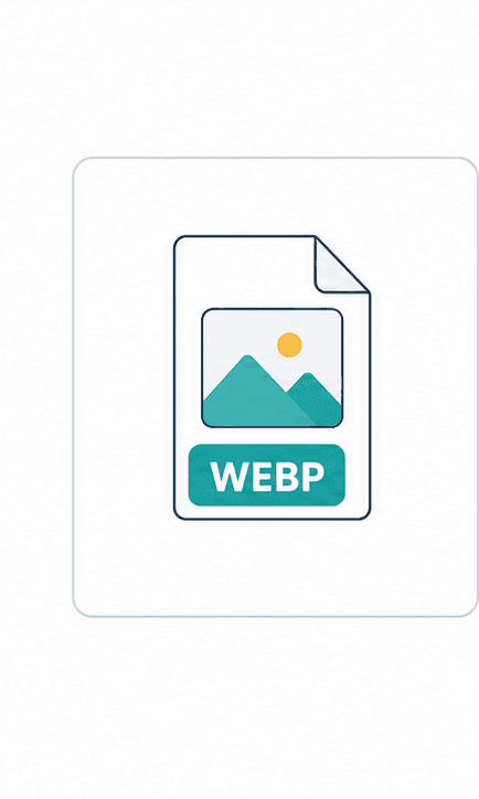WebP to PNG Converter support illustration showing source webp asset